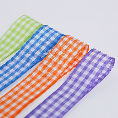 Ruban en treillis en polyester pour la fabrication d'arcs et l'emballage de cadeaux