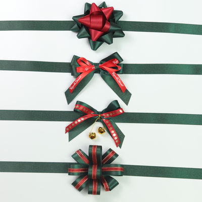 Les bandes de satin en polyester ISO9001 pour l'emballage de cadeaux