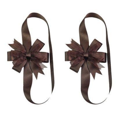 Des fleurs de ruban en satin de polyester personnalisées pour la décoration des fêtes