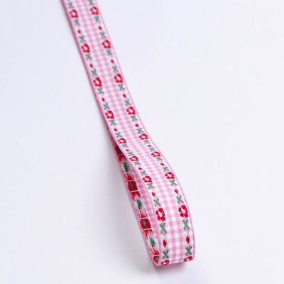 7 mm-38 mm ruban broderie bleue ISO9001 ruban broderie florale