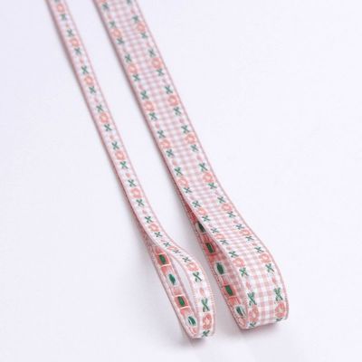7 mm-38 mm ruban broderie bleue ISO9001 ruban broderie florale