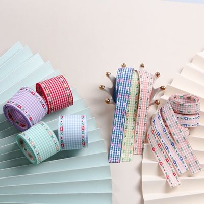 7 mm-38 mm ruban broderie bleue ISO9001 ruban broderie florale