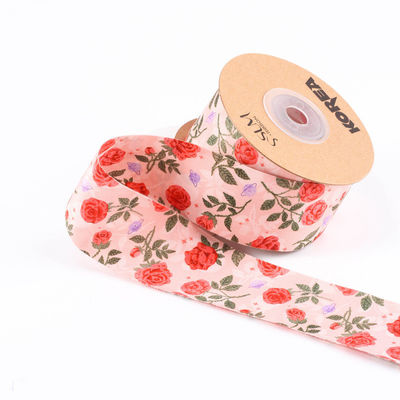 2.5cm-4cm ruban de polyester double face ruban d'emballage de bord tissé