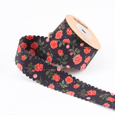 2.5cm-4cm ruban de polyester double face ruban d'emballage de bord tissé