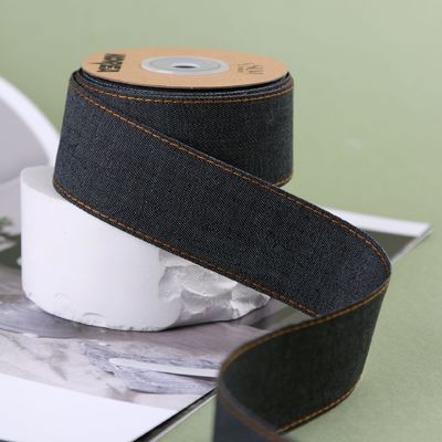 OEM ODM Blue Denim Jeans Ruban 12mm-38mm Ruban Pour les jeans
