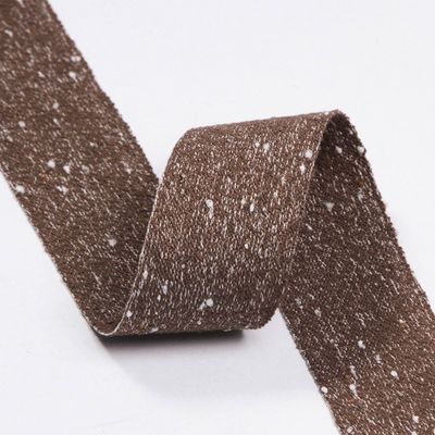 Ruban de lin en coton à double face 6 mm-40 mm Rouleaux de ruban sur mesure OEM