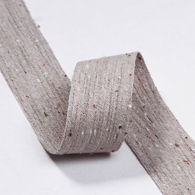 Ruban de lin en coton à double face 6 mm-40 mm Rouleaux de ruban sur mesure OEM