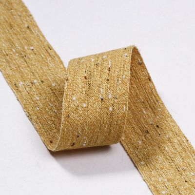 Ruban de lin en coton à double face 6 mm-40 mm Rouleaux de ruban sur mesure OEM