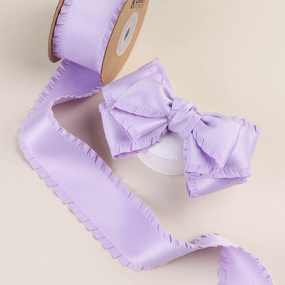 Ruban de satin en polyester 25 mm-38 mm à double face