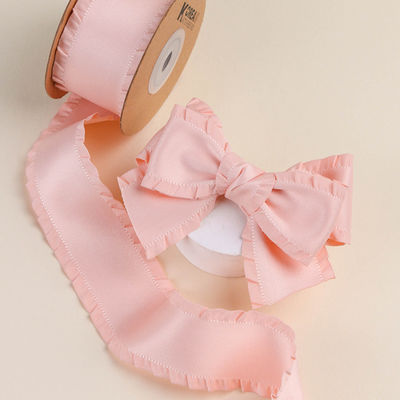 Ruban de satin en polyester 25 mm-38 mm à double face