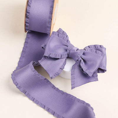 Ruban de satin en polyester 25 mm-38 mm à double face