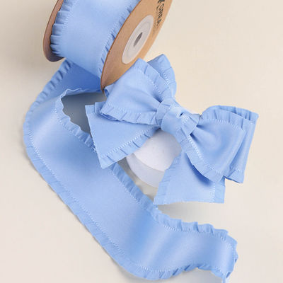 Ruban de satin en polyester 25 mm-38 mm à double face