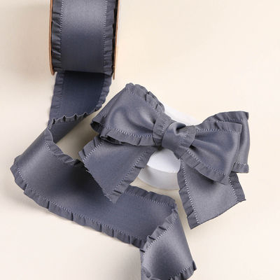 Ruban de satin en polyester 25 mm-38 mm à double face
