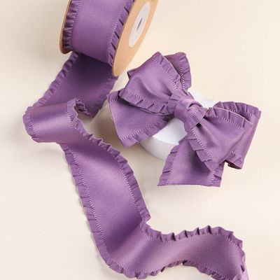 Ruban de satin en polyester 25 mm-38 mm à double face