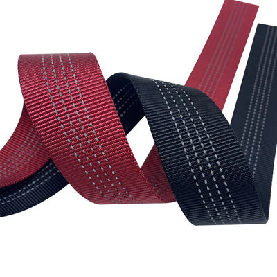 ISO9001 Résistance de polypropylène 38 mm Résistance de nylon rouge