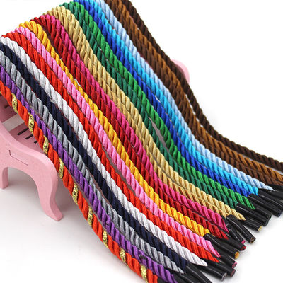 3 fils de câbles en nylon à double tresse 1 cm de câbles poly