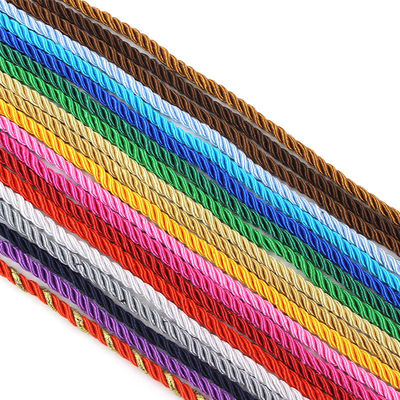 3 fils de câbles en nylon à double tresse 1 cm de câbles poly