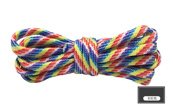 Corde de nylon orange colorée ISO9001 Corde en polyester à double tresse