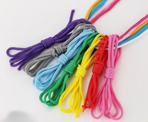 Corde en polypropylène de 3 mm rose bricolage Corde en polypropylène à double tresse violette