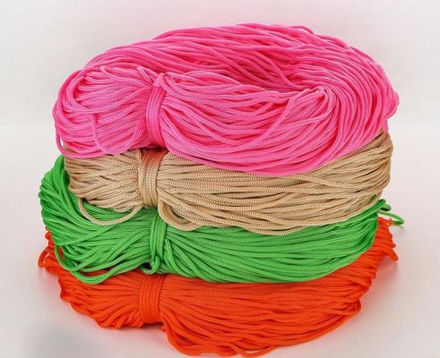 Corde en polypropylène de 3 mm rose bricolage Corde en polypropylène à double tresse violette
