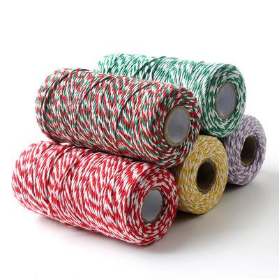 Faites-le vous-même 2 fils de cordon tordu 550 livres 2 mm de cordon de coton macramé
