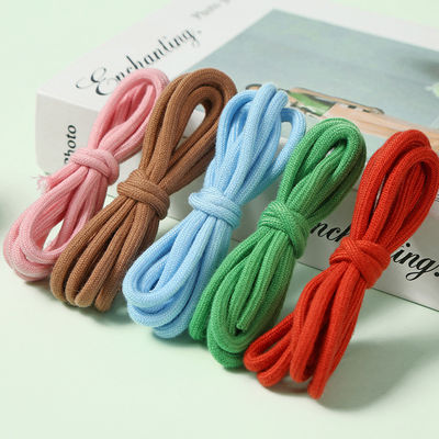 Couleur bleu-brun 6 mm cordes de coton tressées pour la corde de tir
