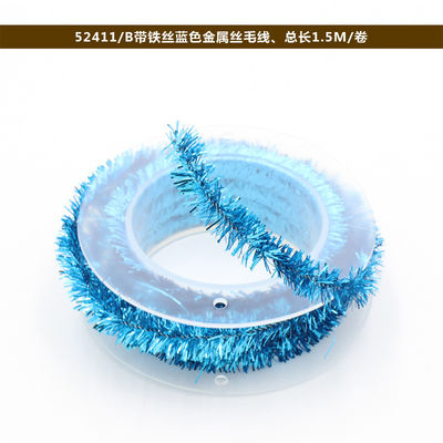 Rope de papier à câble brillant 100m Paper Twist Rope Rose argenté