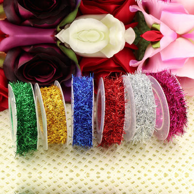 Rope de papier à câble brillant 100m Paper Twist Rope Rose argenté