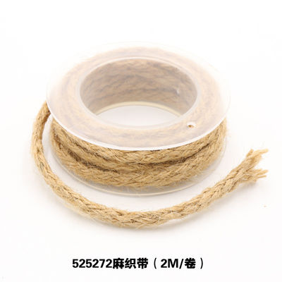 Décoration du vêtement Ruban de corde de jute Emballage cadeau Ruban de corde de câble