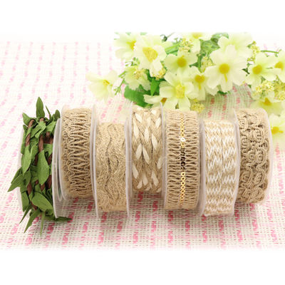Décoration du vêtement Ruban de corde de jute Emballage cadeau Ruban de corde de câble