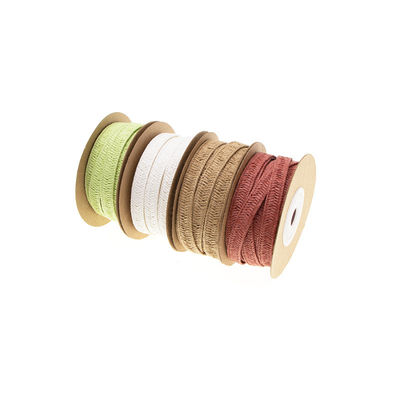 Corde en papier tordu rouge 10 mm marron 5 m Corde en papier tordu vert