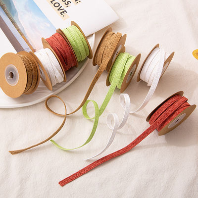 Corde en papier tordu rouge 10 mm marron 5 m Corde en papier tordu vert