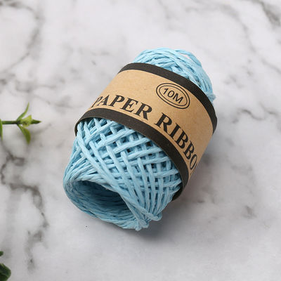 Corde en papier couleur de 2 mm Corde en papier artisanal DIY écologique de 10 m