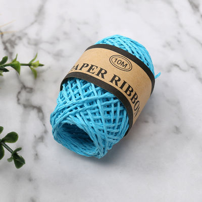 Corde en papier couleur de 2 mm Corde en papier artisanal DIY écologique de 10 m