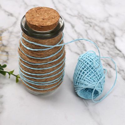 Corde en papier couleur de 2 mm Corde en papier artisanal DIY écologique de 10 m