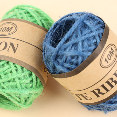 2 mm de corde de jute naturelle 10 m de corde de jute artisanale
