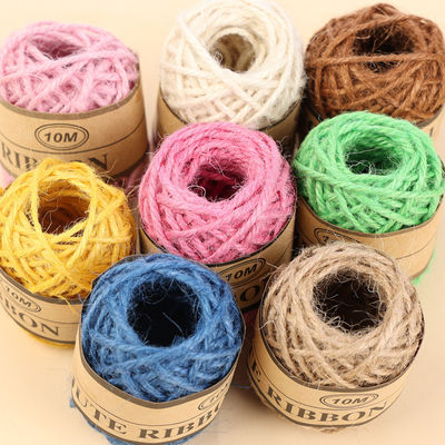 2 mm de corde de jute naturelle 10 m de corde de jute artisanale