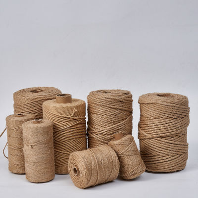 1mm-20mm Twine de jute de couleur ISO9001 Eco Friendly 6mm Corde de jute