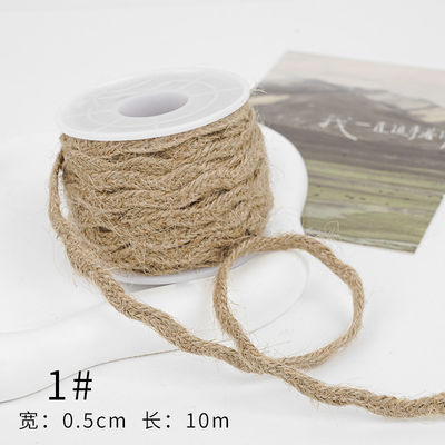 Le ruban de chapeau de Noël brun 5 mm-45 mm