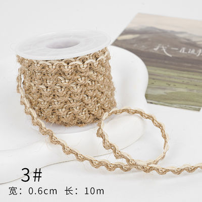 Le ruban de chapeau de Noël brun 5 mm-45 mm
