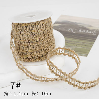 Le ruban de chapeau de Noël brun 5 mm-45 mm