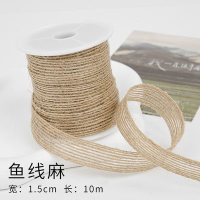 Le ruban de chapeau de Noël brun 5 mm-45 mm