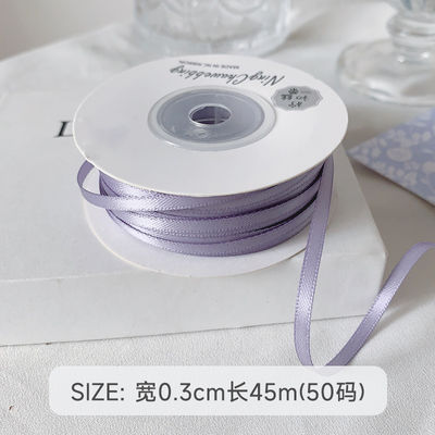 3mm polyester ruban satiné double face haute densité satin finition poly ruban