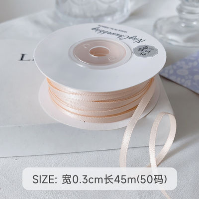3mm polyester ruban satiné double face haute densité satin finition poly ruban