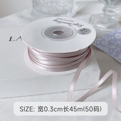 3mm polyester ruban satiné double face haute densité satin finition poly ruban
