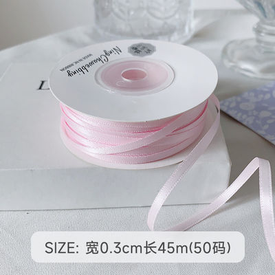 3mm polyester ruban satiné double face haute densité satin finition poly ruban