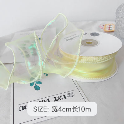 Ruban d'organes en polyester de 40 mm avec bord satiné