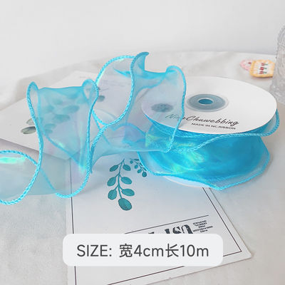 Ruban d'organes en polyester de 40 mm avec bord satiné