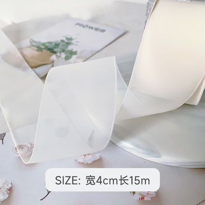 Le ruban d'organza en polyester à haute densité 40 mm pour l'emballage de cadeaux de luxe
