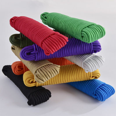 Cordon d'escalade violet blanc par le pied 4 mm 6 mm 8 mm
